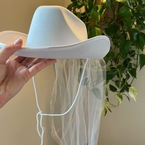 Bridal Cowboy Hat
